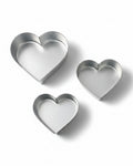 MOLDE DE ALUMINIO DE CORAZON 16X7CM DA