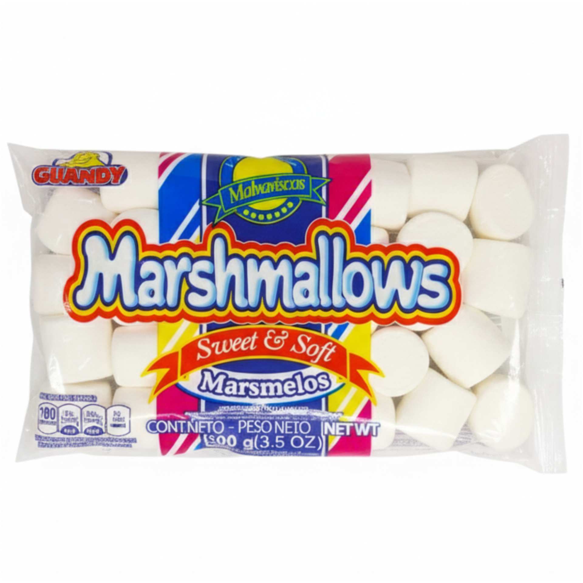 MARSHMALLOWS MULTICOLOR 100GR