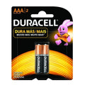 2UND BATERIAS AAA DURACEL ALCALINAS