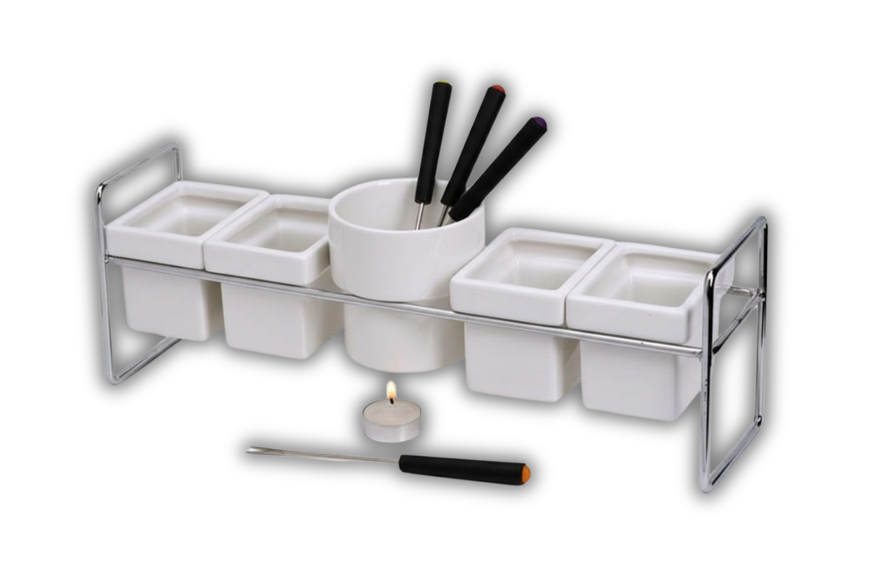 SET FONDUCERA CHOCOLATE CUBIC SMARTCOOK