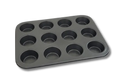 BANDEJA MOLDE DE 12 CUPCAKE TEFLON