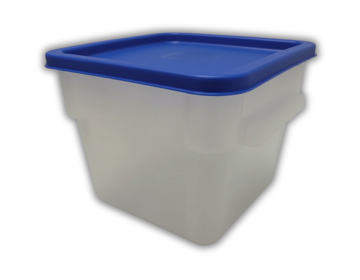 ENVASE TRANSPARENTE C/TAPA 8LT 22X23CM KFERRA