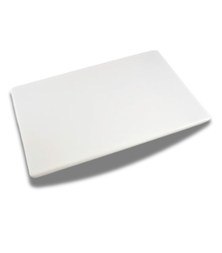 TABLA 60X42X2CM PARA ALIMENTOS BLANCA WINCO
