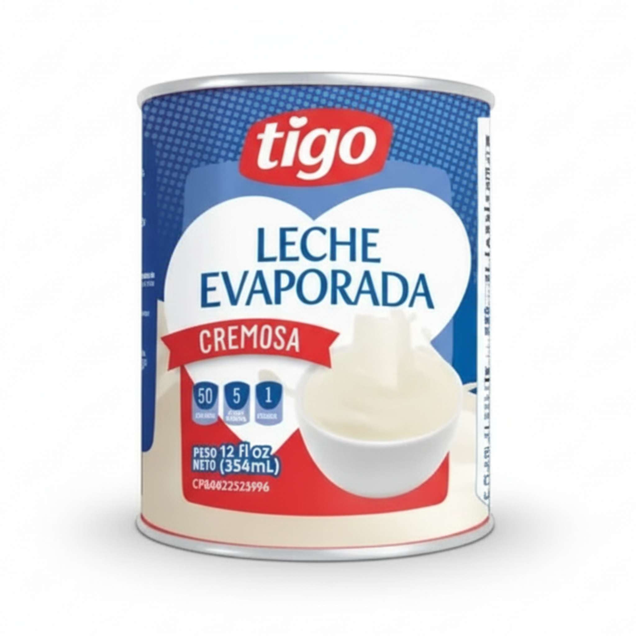 TIGO LECHE EVAPORADA 365GR DA