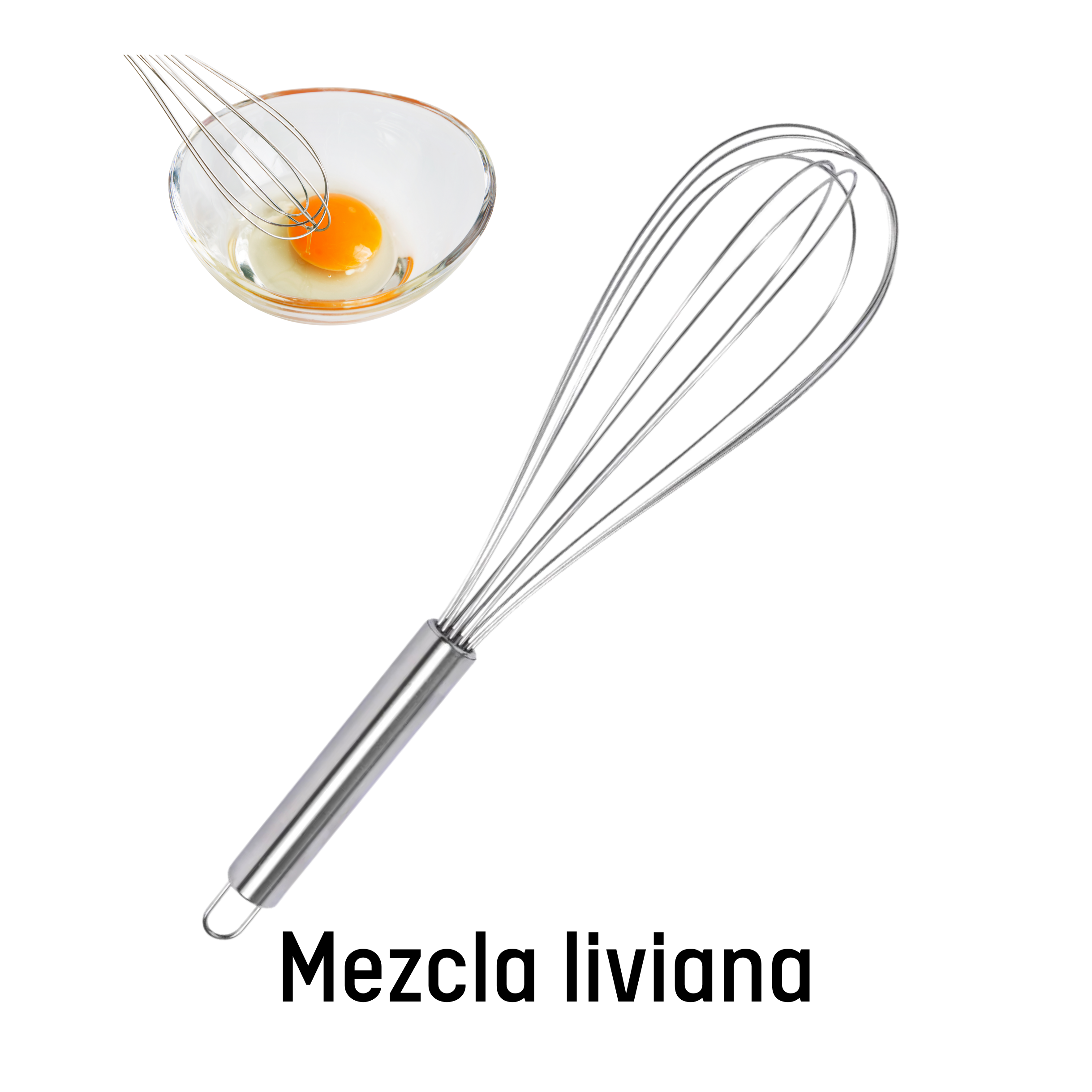 BATIDOR MEZCLA LIVIANA 40.6CM  MEITAL PT-069.0065