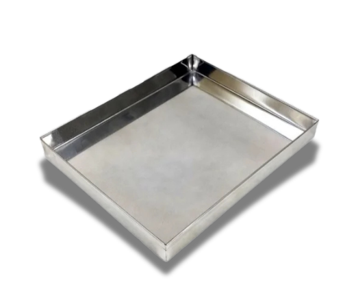 BANDEJA RECTANGULAR 40X30X4CM ALUMINIO INDUSTRIAL DIAN