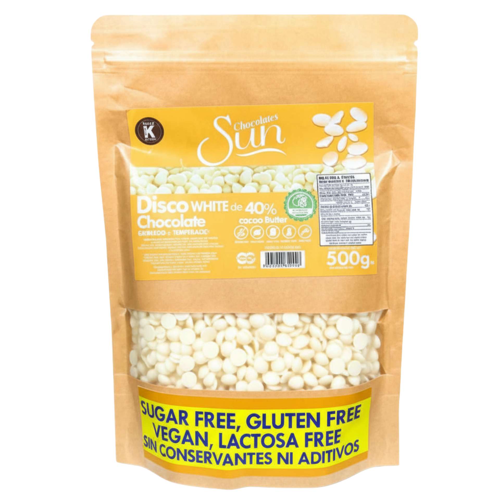 SUN 100GR GOTAS CH BLANCO MONKFRUIT DA