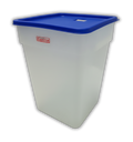 ENVASE TRANSPARENTE C/TAPA 22LT 28.5X40CM KFERRA