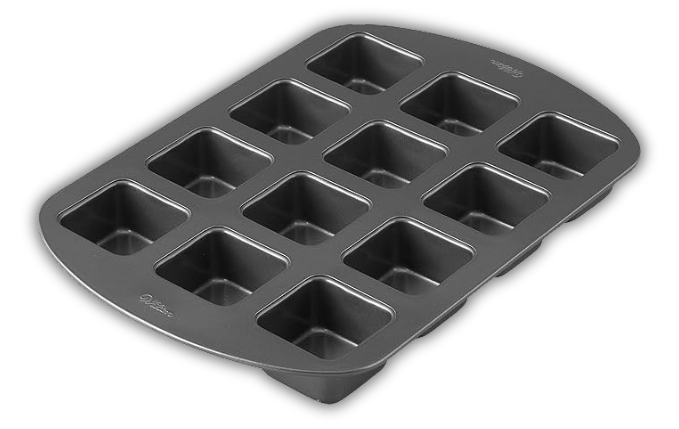 MOLDE BAR PAN 12 CAVIDADES WILTON