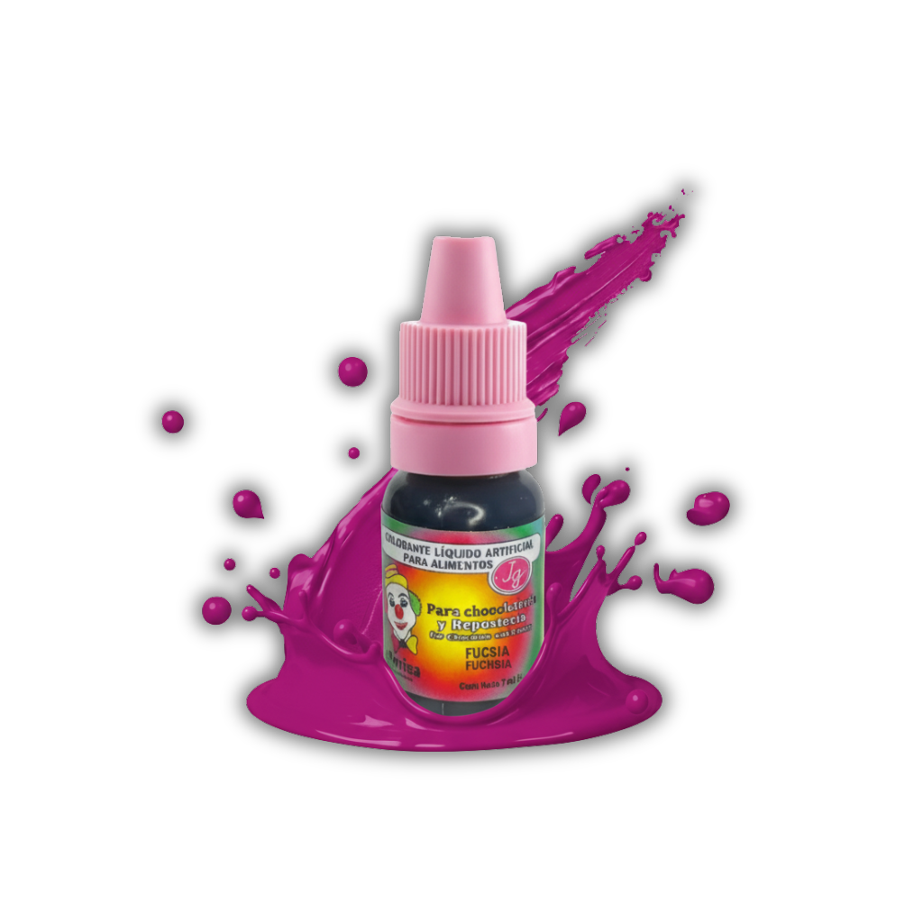 COLORANTE LIQUIDO FUCSIA 7 ML PAYASITO