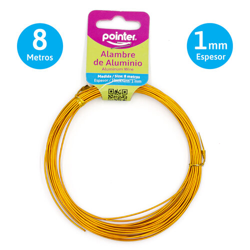 ALAMBRE DORADO PARA MANUALIDADES POINTER