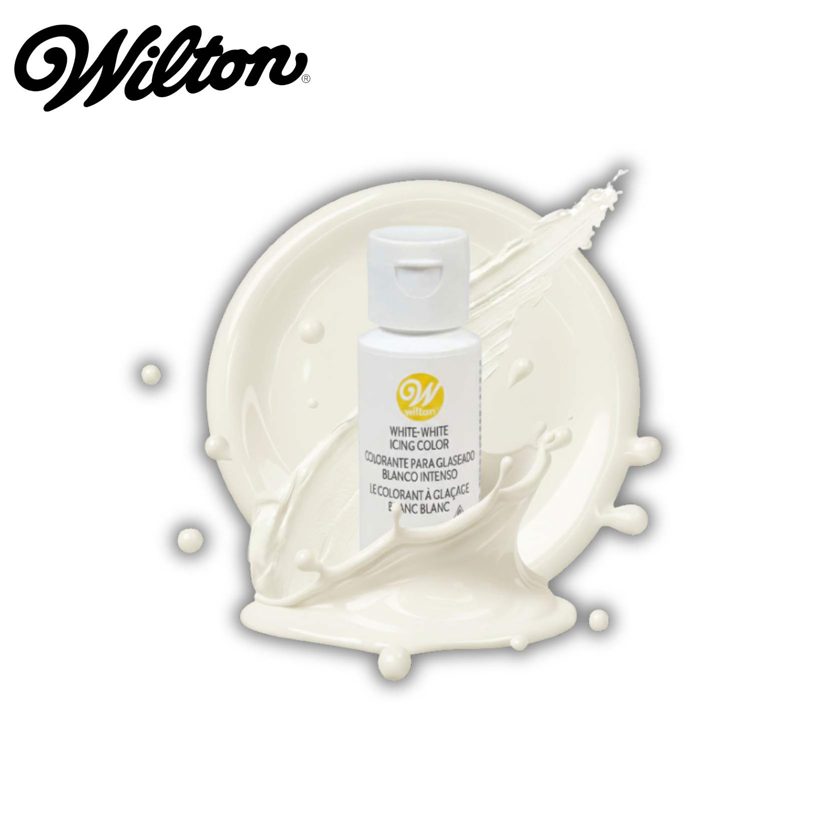 COLORANTE PARA GLASEADO BLANCO WILTON 59ML HIDROSOLUBLE