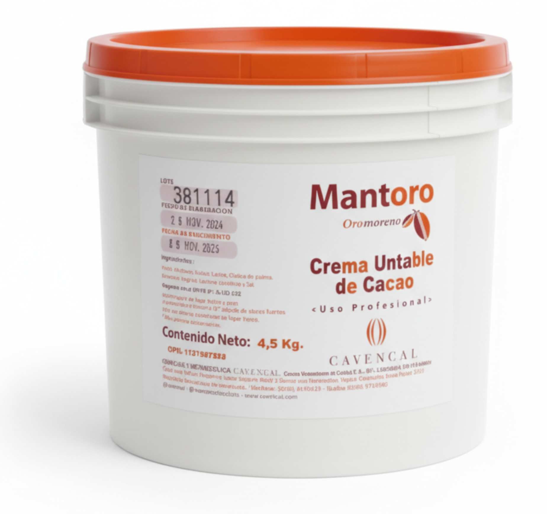 CHOCOLATE UNTABLE 1KG MANTORO DA