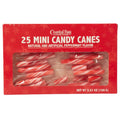 MINI BASTONES DE CARAMELO 100GR 1DTV 25UND