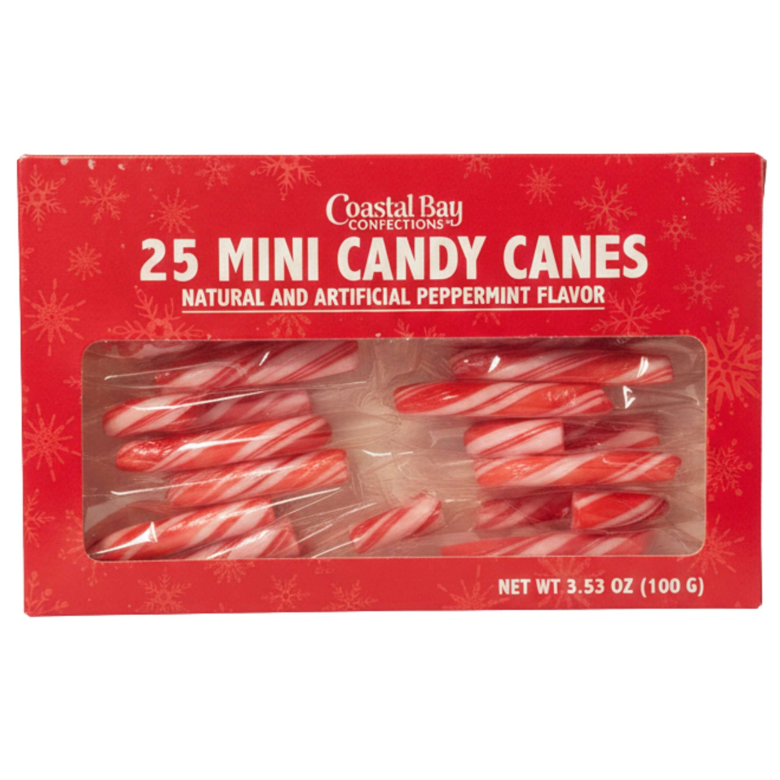 MINI BASTONES DE CARAMELO 100GR 1DTV 25UND