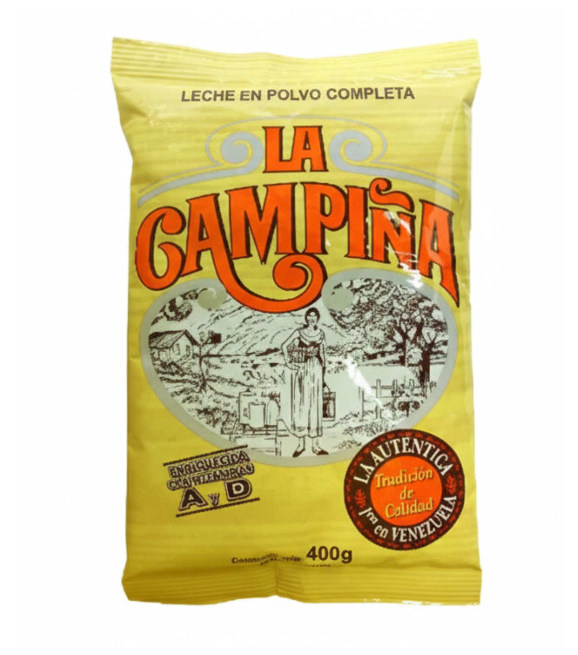LECHE EN POLVO LA CAMPIÑA 400GR
