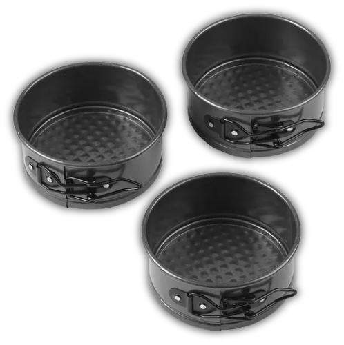 JUEGO DE 3 MINI MOLDES DESMOLDABLE WILTON