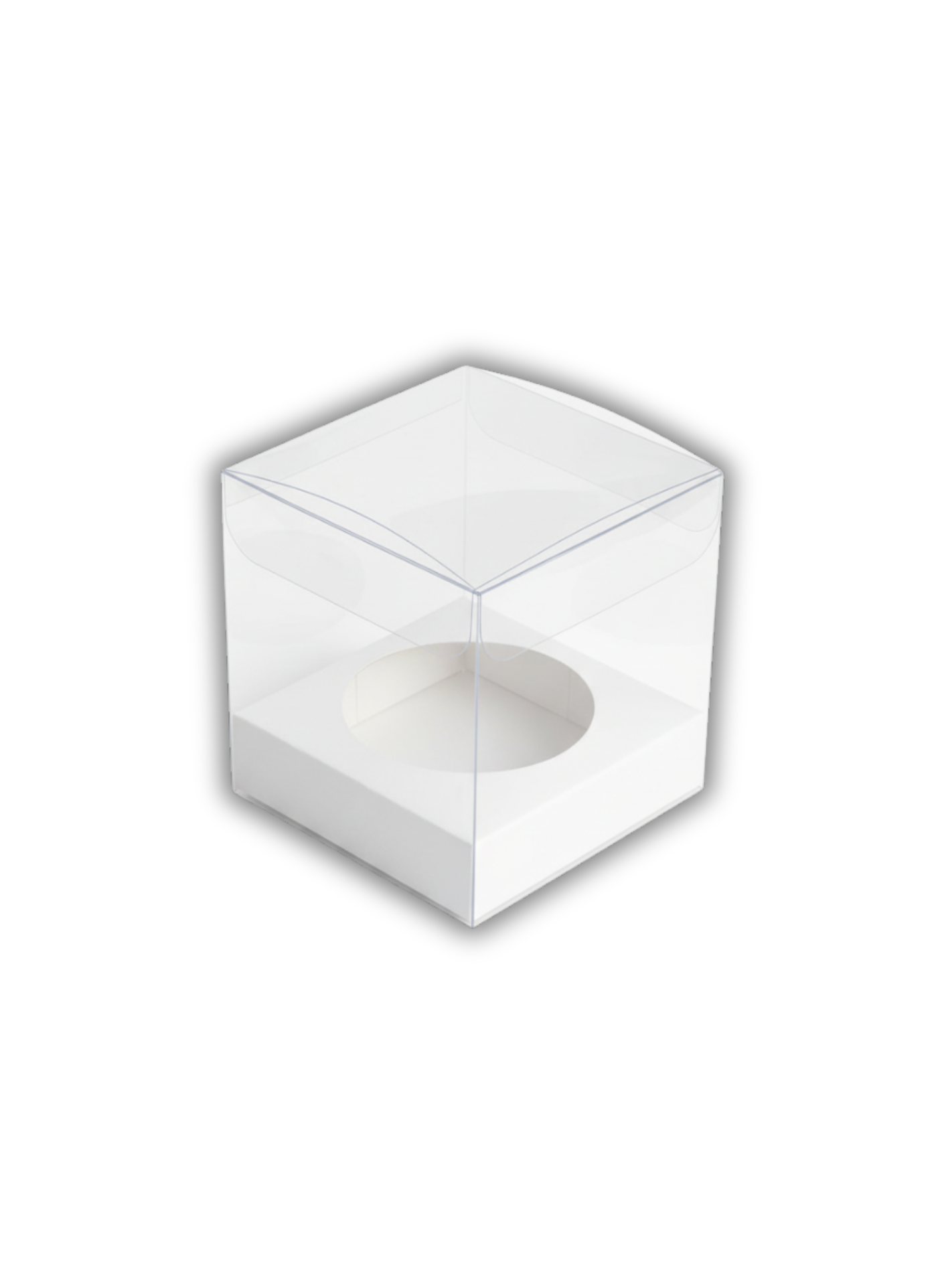 CAJA 1 CUPCAKE ACETATO 8X8X8CM DA