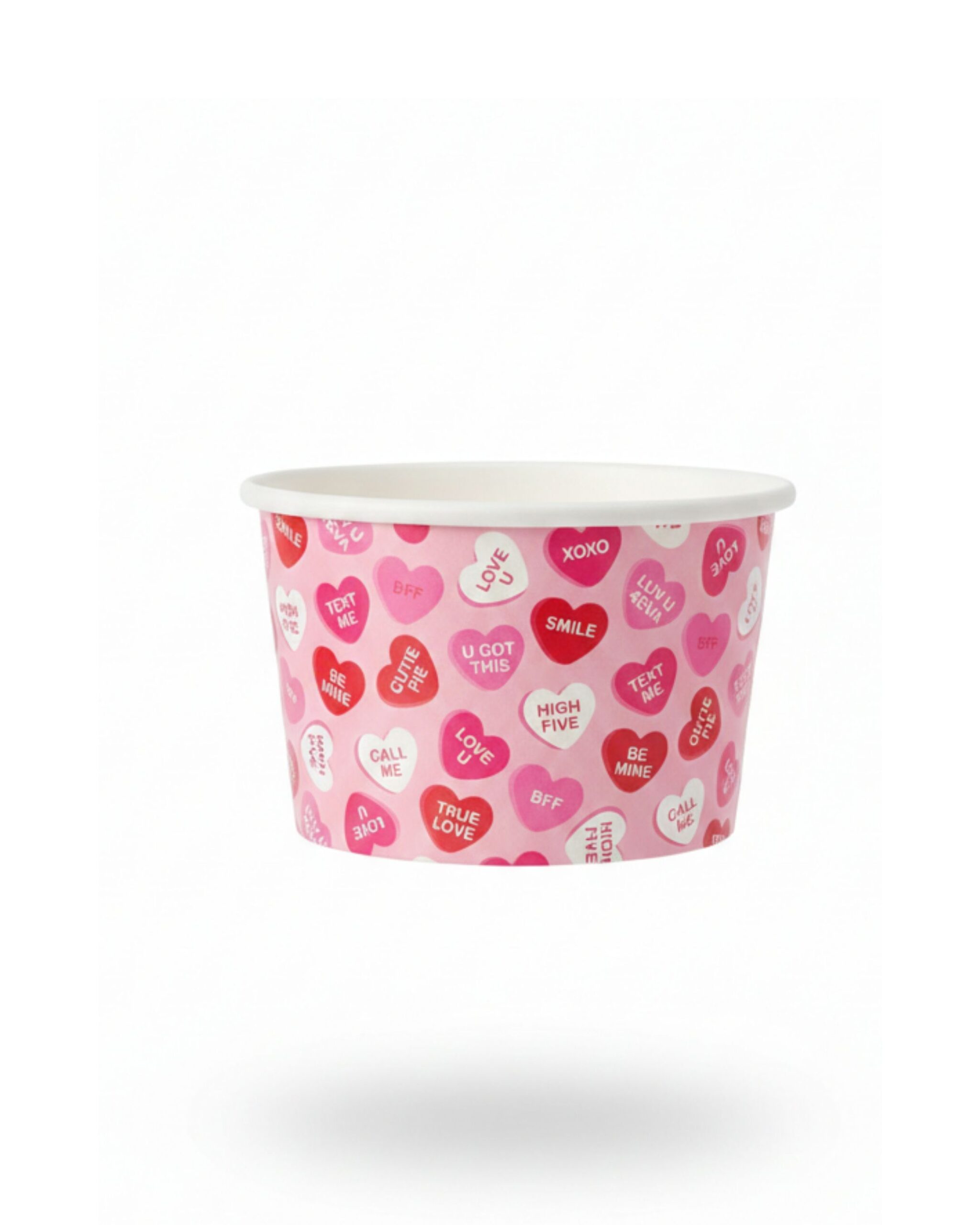 1 UND MINI TOBO VALENTINE XOXO 8OZ 10X6CM