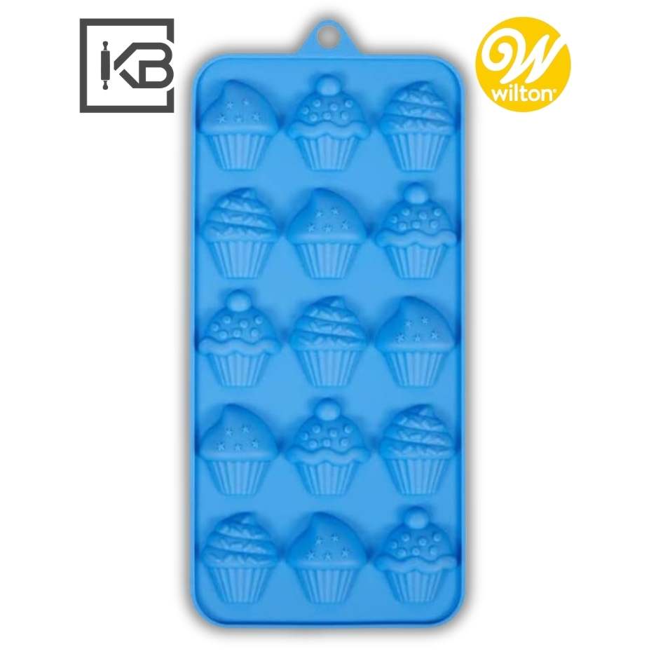 MOLDE 12 CUPCAKE WILTON METAL