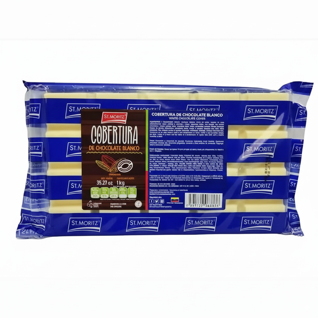 KRON 1KG TABLETA COBERTURA BLANCA DA