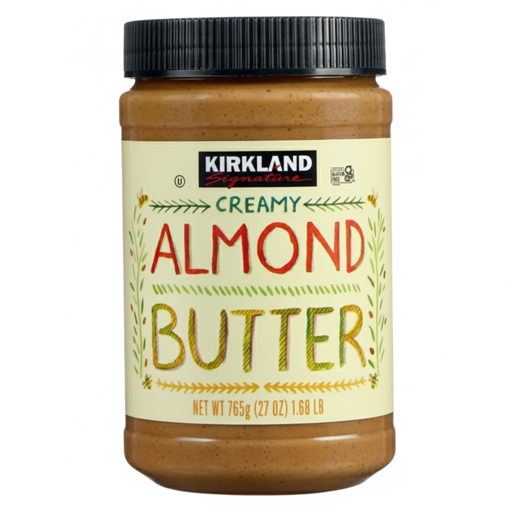 CREMA MANTEQUILLA DE ALMENDRAS KIRKLAND 765GR