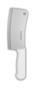 HACHA  MANGO BLANCO 6" EXCALIBUR