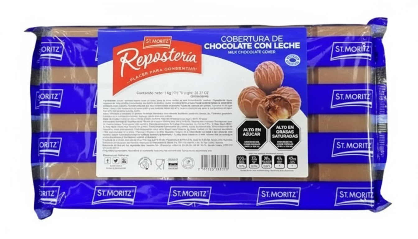 KRON 1KG TABLETA COBERTURA DE LECHE DA