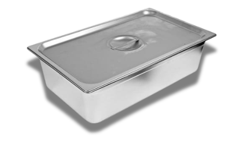 BANDEJA 1/2 ACERO INOXIDABLE ALTURA 15CM CONTIHOME
