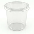 TINA YOGURT TRANSPARENTE 24OZ C/TAPA 10UND DA