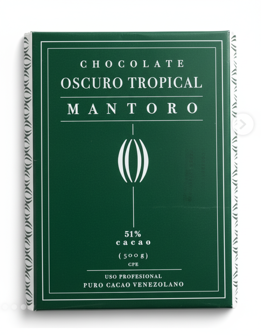 CHOCOLATE 51% 250GR MANTORO DA