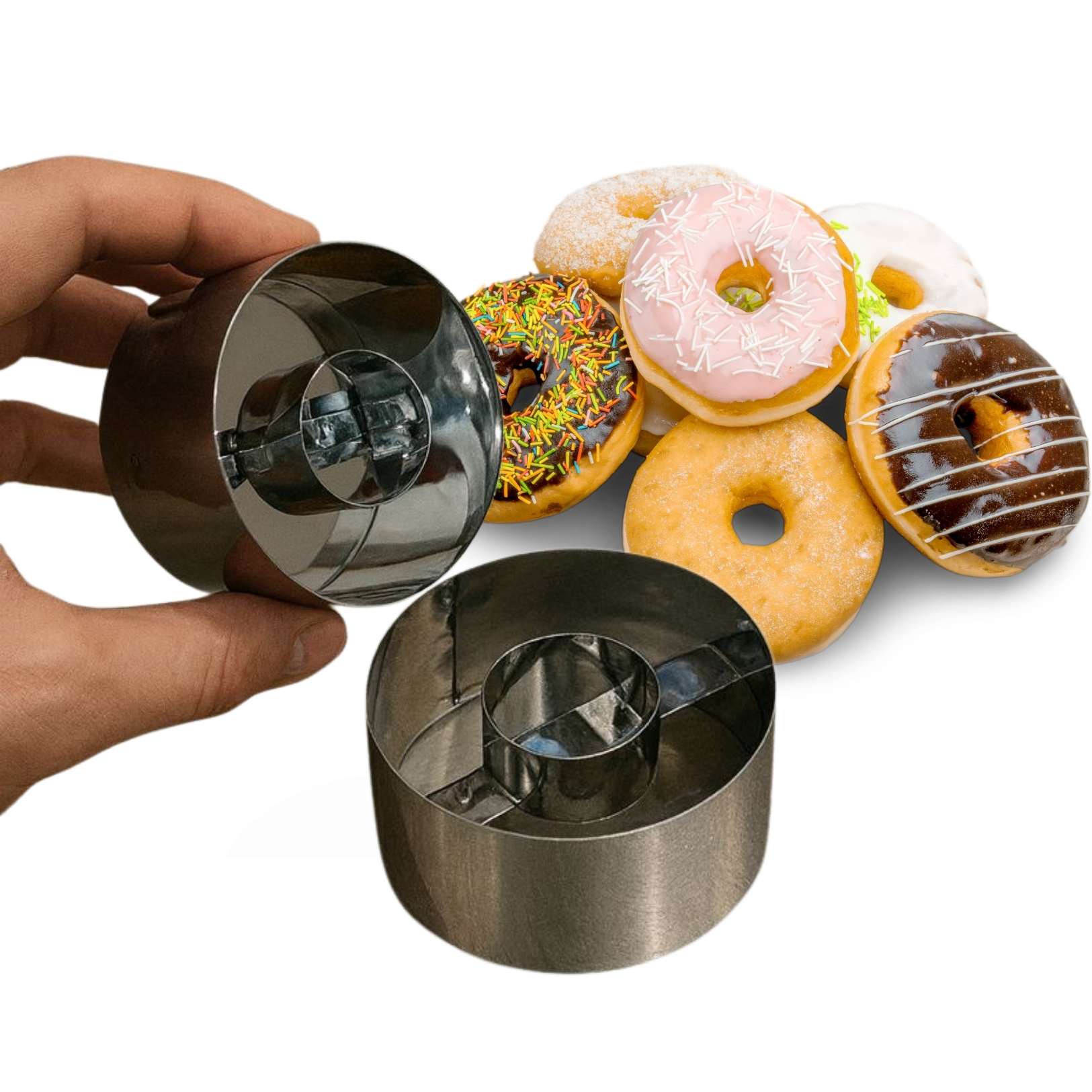 CORTADOR DE DONAS 5CM ACERO JM