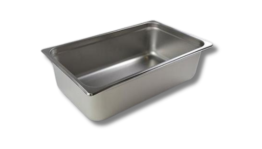 BANDEJA 1/4 ACERO INOXIDABLE ALTURA 10CM CONTIHOME
