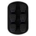 MOLDE CALAVERAS NEGRO SILICON WILTON