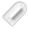 ALISADOR DE PLASTICO BLANCO 25CM