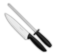 SET CUCHILLO Y CHAIRA 8" TRAMONTINA