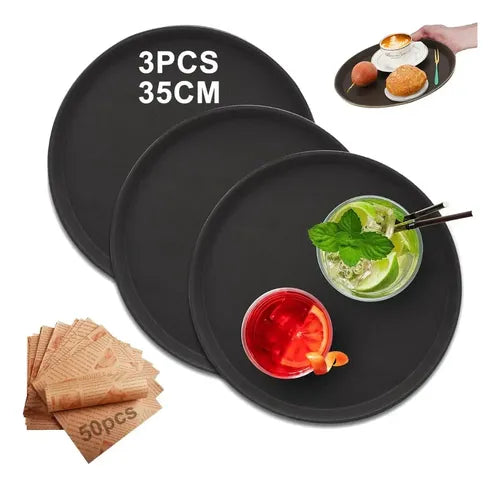 BANDEJA ANTIRESBALANTE 35CM
