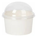 10UND TINA BLANCA CON DOMO TRANSPARENTE 8OZ