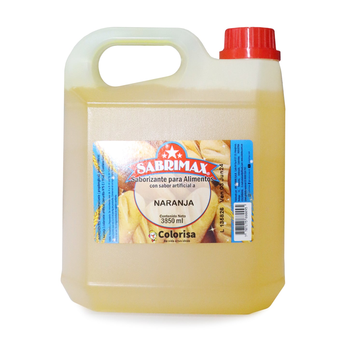 3.850 LT ESENCIA NARANJA SABRIMAX