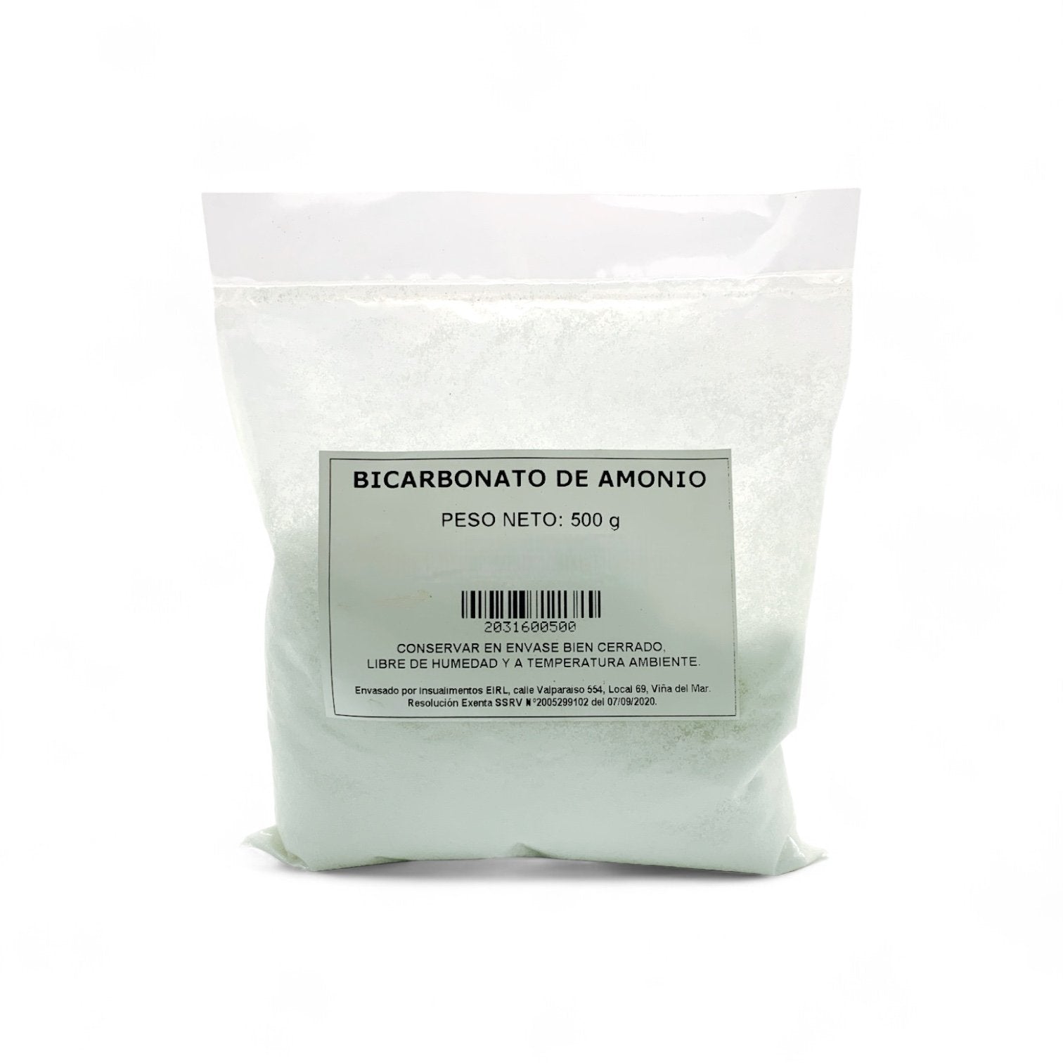 AMONIO BICARBONATO 500GR DA