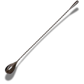 CUCHARA COCTELERA NEGRA LAGRIMA CHPBS-1216GMP 30CM