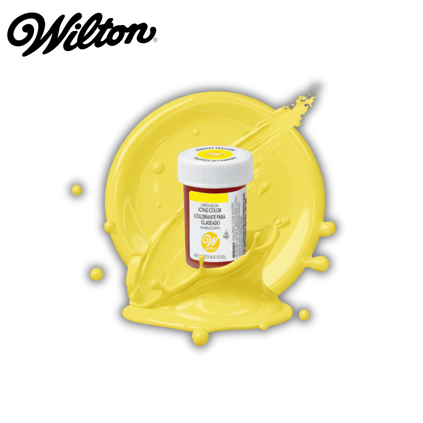 COLORANTE PARA GLASEADO YELLOW WILTON 28GR