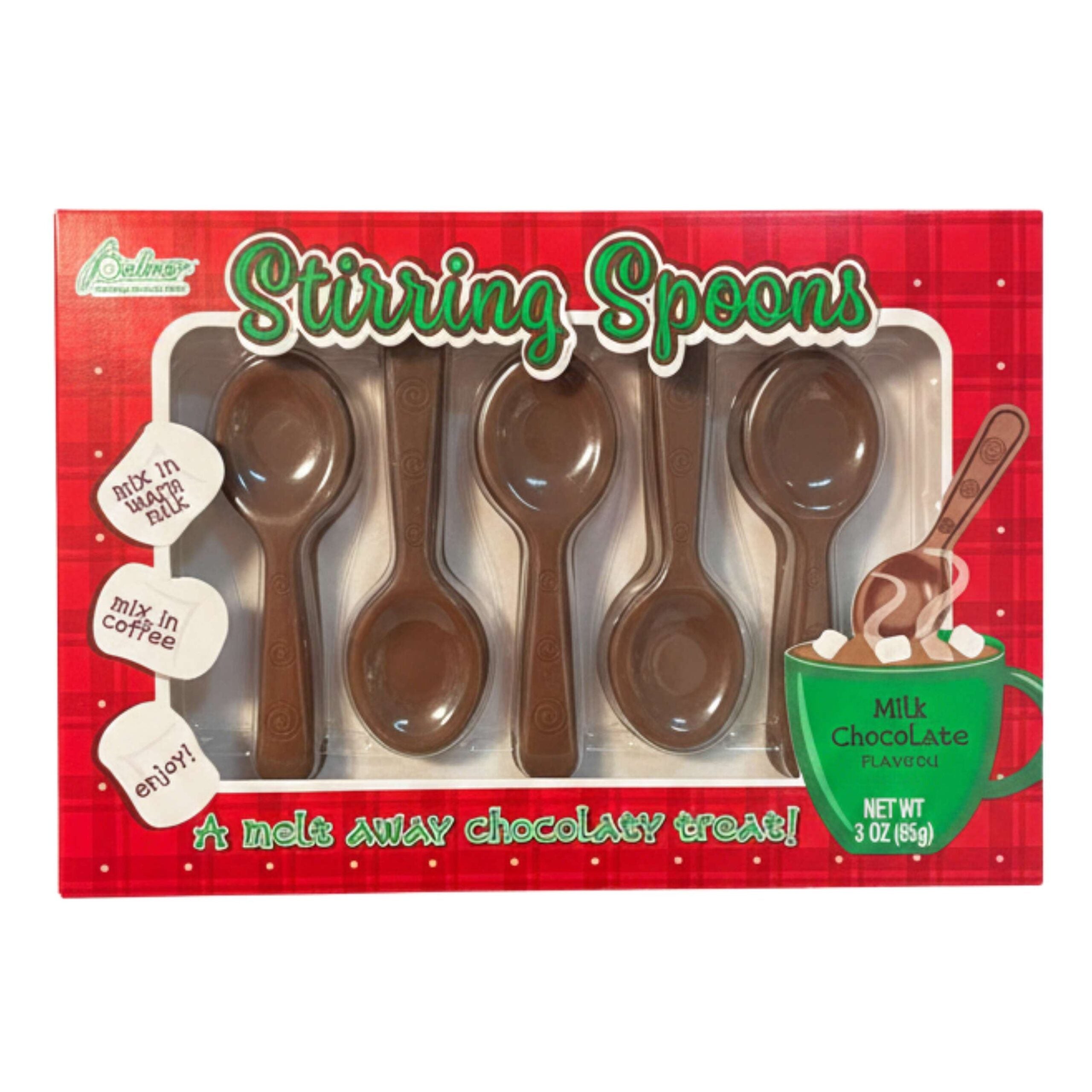 CUCHARAS DE CHOCOLATE 5UND