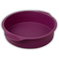 MOLDE SILICONA REDONDO MORADO 23X6.3CM PRESS