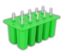 MOLDE PARA PALETA 10 UNIDADES SILICON KIT COMPLETO
