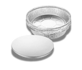 ENVASE REDONDO DE ALUMINIO C/TAPA 1050ML UND DA