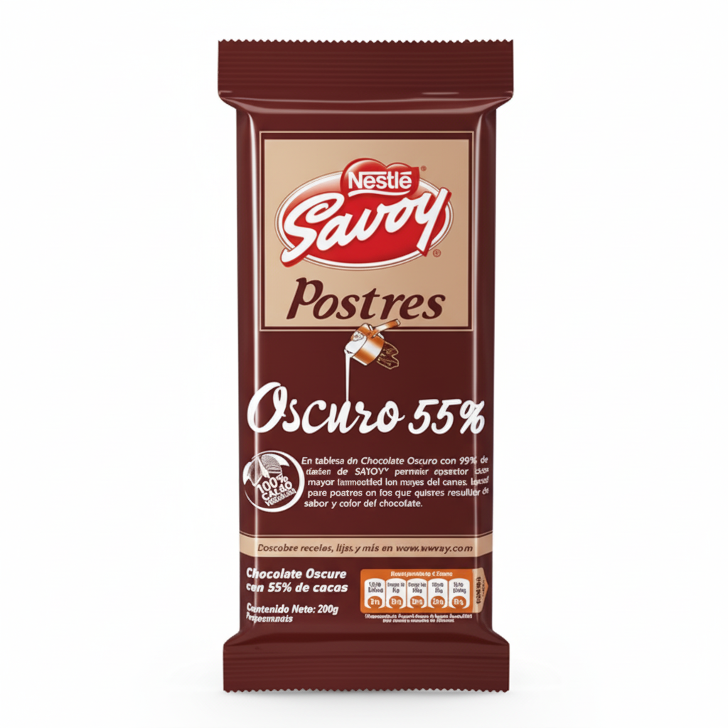 CHOCOLATE 55% SAVOY POSTRES DA