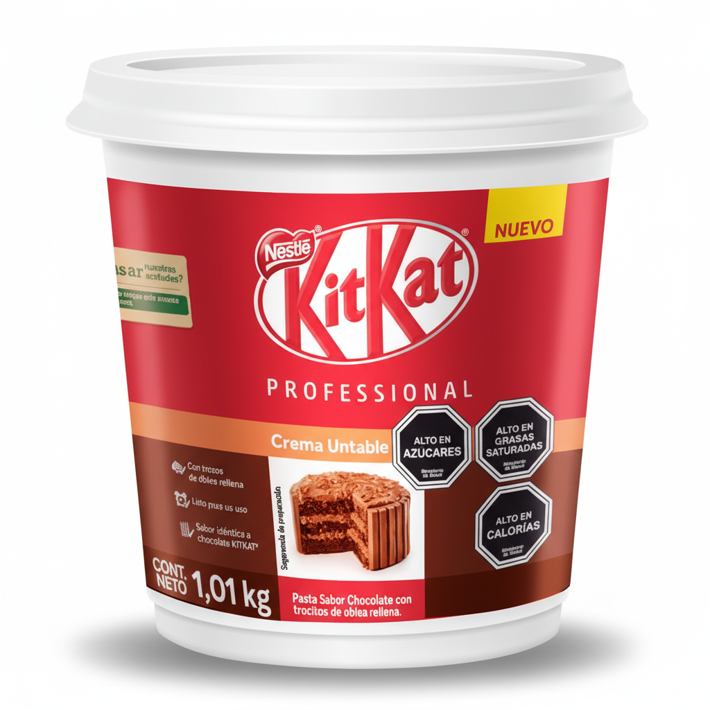 KIT KAT CREMA DE RELLENO Y COBERTURA UNTABLE 1KG