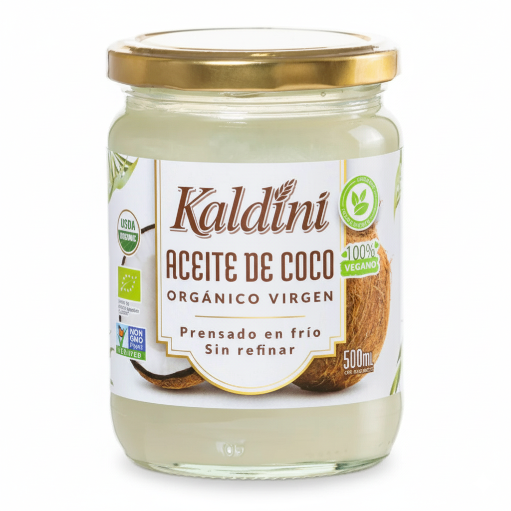 ACEITE DE COCO VIRGEN 500ML KALDINI DA