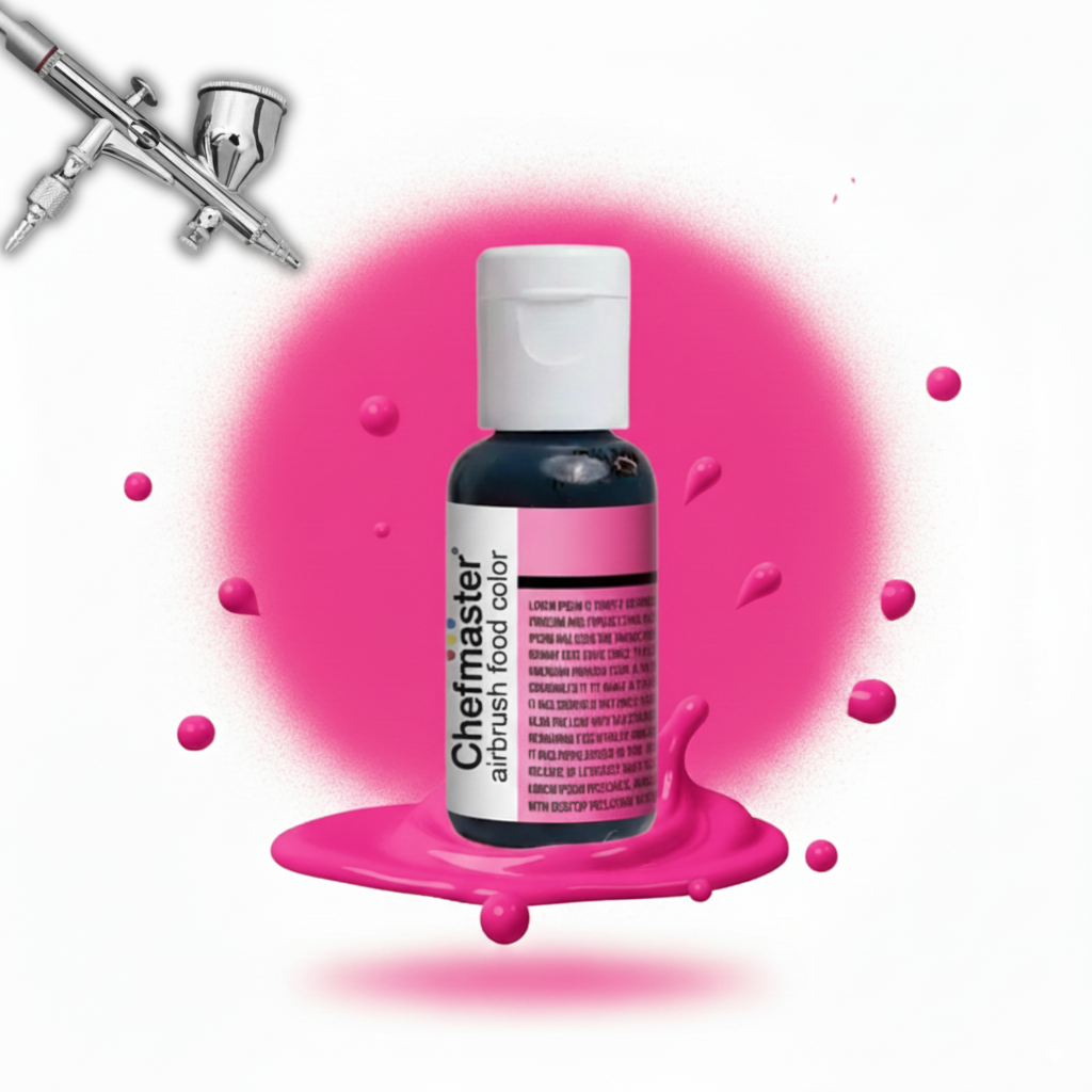 COLORANTE AEROGRAFO DEEP PINK/ROSADO 18GR CHEFMASTER
